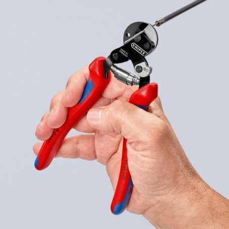 Shears Knipex 9561-mm.190 w / cuerda