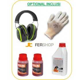 Accesorios para motosierra (auriculares + guantes + aceite de cadena + mezcla de aceite)