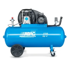Compresor de correa Abac - 4 hp - 270 lt - pro a39b/270 ct4