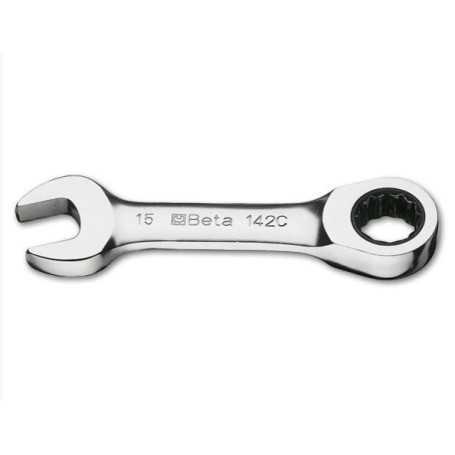 Chiave a cricchetto       beta - 142c-mm. 9 - corta diritta