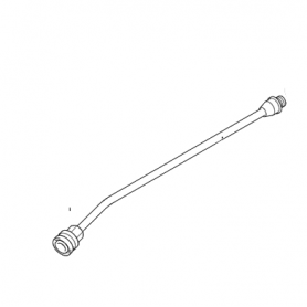 Lanza - ar-3600650 - acero inoxidable - curvada