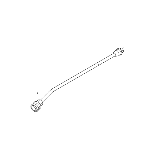 Lanza - ar-3600650 - acero inoxidable - curvada