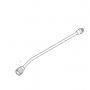 Lanza - ar-3600650 - acero inoxidable - curvada