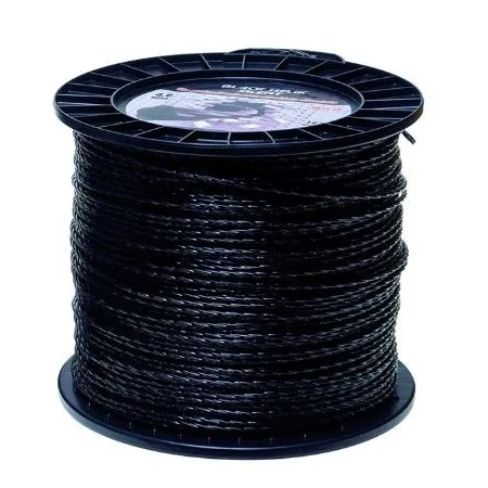 Línea de desbrozadoras Pro Black - mm.3 mt 285 - super fuerte helicoidal