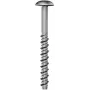 Tornillo para hormigón - 8 x 80 - cabeza troncocónica grande