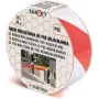 Cinta reflectante de pvc - mm.50x33mt. - Rojo blanco