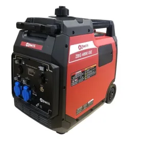 Generador de gasolina zbgi 4000 - inverter nuevo 2023 - silenciado zanetti italia