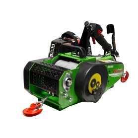 Cabrestante automático Docma VF150, cable de acero de 80 m, 1420 kg