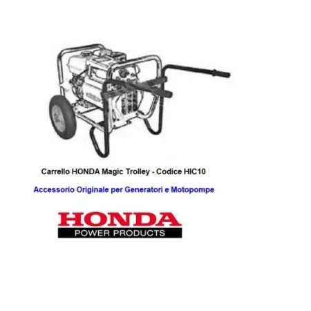 Carro para generadores Honda ECT, EG y WT.