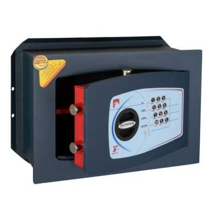 Caja fuerte digital dorada - 270x390x240 - empotrada en la pared gt/4l