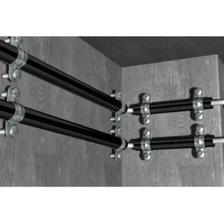 Collares para pipa fischer - diam.16 - uds.10 -