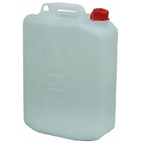 Depósito de plástico para líquidos lt. 5 c/pico largo