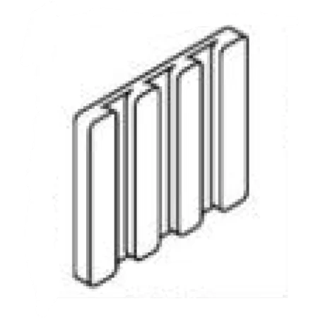 Carro inferior Docma - 110034 - para partidor de leña sf100