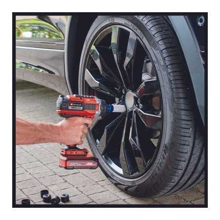 Llave de impacto Einhell - 18/400 - con pilas
