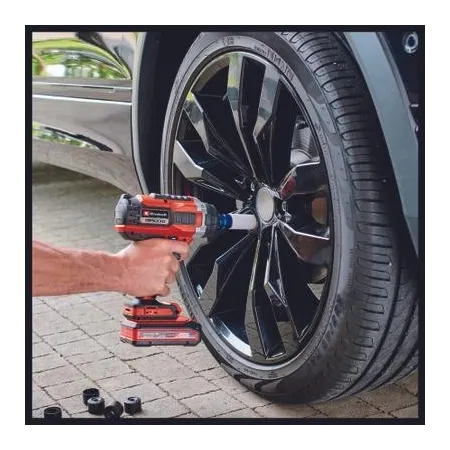 Llave de impacto Einhell - 18/400 - con pilas