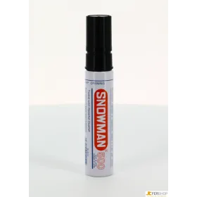 Marker snowman jumbo - negro - punta redonda
