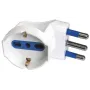 Adaptador Schuko que ahorra espacio - es012s - 90°-16a-blanco