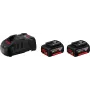 2 piezas - baterías 5ah + cargador - gal 1880 hp 18v -
