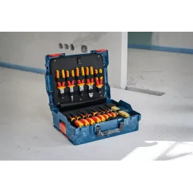 Herramientas para electricista bosch - estuche de 37 piezas -