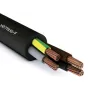 Cable de neopreno - 5 x 2,5 negro - flexible