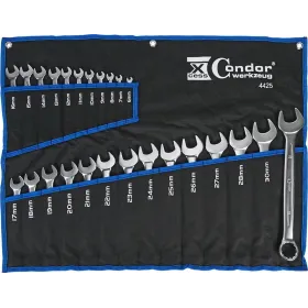 Juego de llaves combinadas Condor - 25 piezas del 6 al 32 -