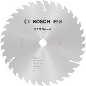 Hoja circular Bosch widia - 184x16-d.36 - op. madera