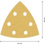 Hojas de lija para Delta Bosch - Best Wood - D93mm G.80 - 5 uds.