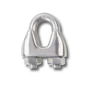 Abrazadera en acero inoxidable AISI 316 - 8216 mm. 10 -
