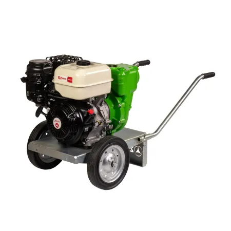 Motobomba autocebante profesional - Hierro fundido de 3" - Altura de elevación 38 m - Gasolina