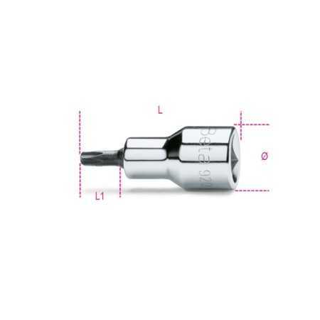 Llave de vaso Torx Beta - 920tx-t60l - Torx macho