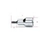 Llave de vaso Torx Beta - 920tx-t60l - Torx macho