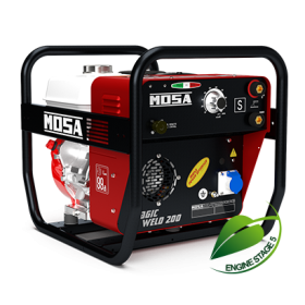 Soldadora Mosa - Magic Weld 200 - Motor Honda GX270 Soldadora Mosa - Nueva Magic Weld - Motor Honda