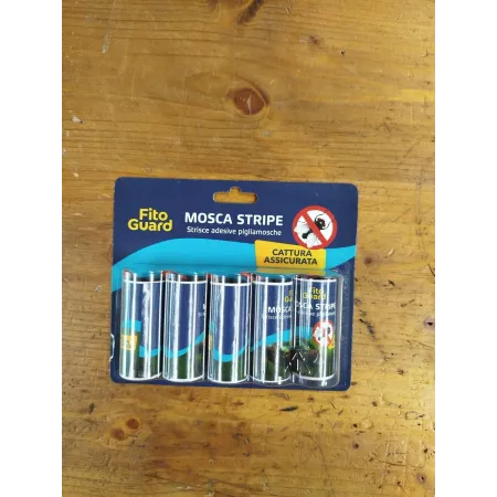 Tiras adhesivas antimoscas Newpharm - 5 unidades