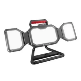 Proyector LED de impacto - 50W, tres lados - batería recargable