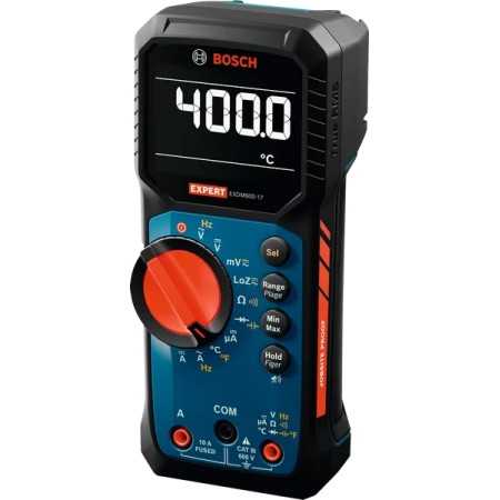 Comprobador eléctrico Bosch Expert - EXDM600-17 - con accesorios y bolsa