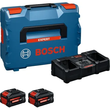 Kit de inicio Bosch Expert 8Ah - 2 baterías + caja - + cargador doble