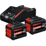 Kit de inicio Bosch Expert de 15 Ah - 2 baterías de 15 Ah - con cargador