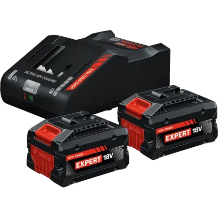 Kit de inicio Bosch Expert de 8 Ah - 2 baterías de 8 Ah - con cargador