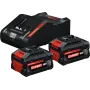 Kit de inicio Bosch Expert de 8 Ah - 2 baterías de 8 Ah - con cargador