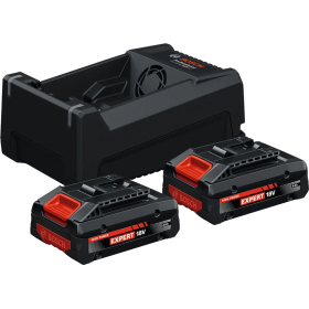 Kit de inicio Bosch Expert de 4 Ah (2 baterías de 4 Ah) con cargador