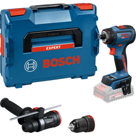 Taladro atornillador Bosch Expert - EXSR18V-90FC - Desnudo con 2 mandriles