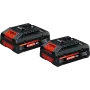 Juego de 2 baterías Bosch Expert Exba 18 V-40 n.° 2 (2 baterías de 4 Ah)