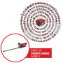 Cortasetos Einhell - gc-ch 1855/1 - kit li 1x2,5ah
