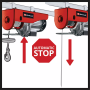 Polipasto elevador Einhell 220V - 250/500 kg - Einhell
