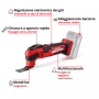 Einhell multifunción - varrito 18 li - sin batería