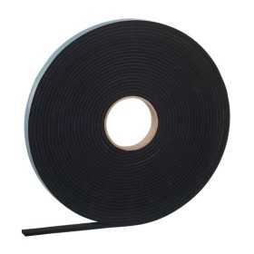 Junta de goma - 10 m - 20 x 10 mm - negra