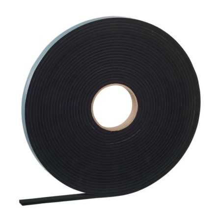 Junta de goma - 10 m - 40 x 10 mm - negra