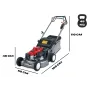 Cortadora de césped autopropulsada Honda 2026 - hrd 536c2 hx e - carrocería de aluminio fundido, con transmisión hidrostática, a