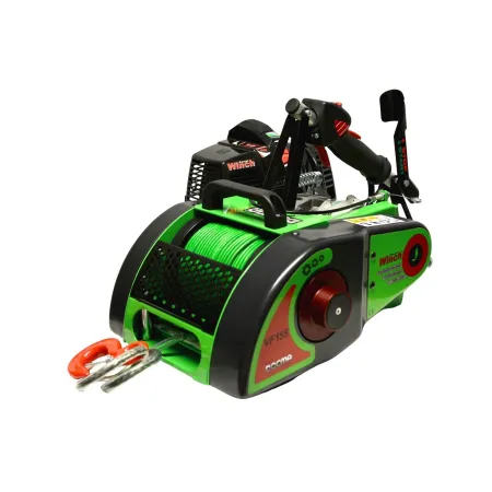 Cabrestante manual Docma VF155 con cable textil de 1485 kg.