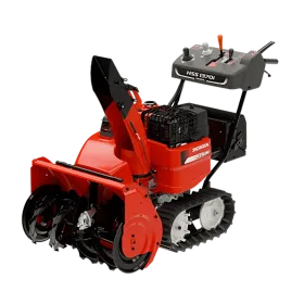 Soplador de nieve sobre orugas con arranque eléctrico híbrido Honda HSS1370i ETD
